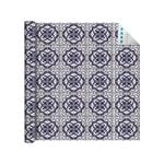 Boyle 1.5m x 45cm Self Adhesive Film - Vintage Blue Tiles