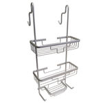 Barelli Aluminium Over Screen Bathroom Shower Caddy