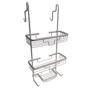 Barelli Aluminium Over Screen Bathroom Shower Caddy