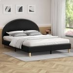 ALFORDSON Bed Frame Arched Base Black King