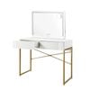 Oikiture Dressing Table Bluetooth Hollywood Makeup Mirror 80x62cm Vanity Mirrors