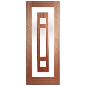 Hume 2040 x 1200 x 40mm Entrance Door Illusion G3 Glass XIL23