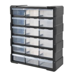 Craftright 18 Drawer Compartment Organiser