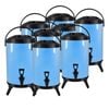 SOGA 8X Stainless Steel Insulated Beverage Dispenser with Tap 14L Blue