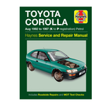 Toyota Corolla Petrol (Aug 92 - 97) Haynes Repair Manual