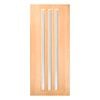 Woodcraft 2040 x 820 x 40mm Entrance Door St Clair Frosted Safety Glass SD23