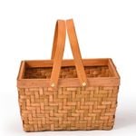 Deluxe Outdoor Willow Picnic Basket