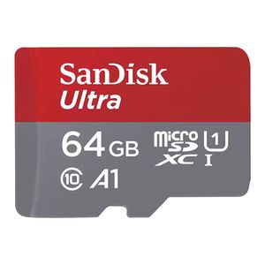 SanDisk Ultra 64GB MicroSD SDHC SDXC Memory Card [SDSQUAB-064G-GN6MN]