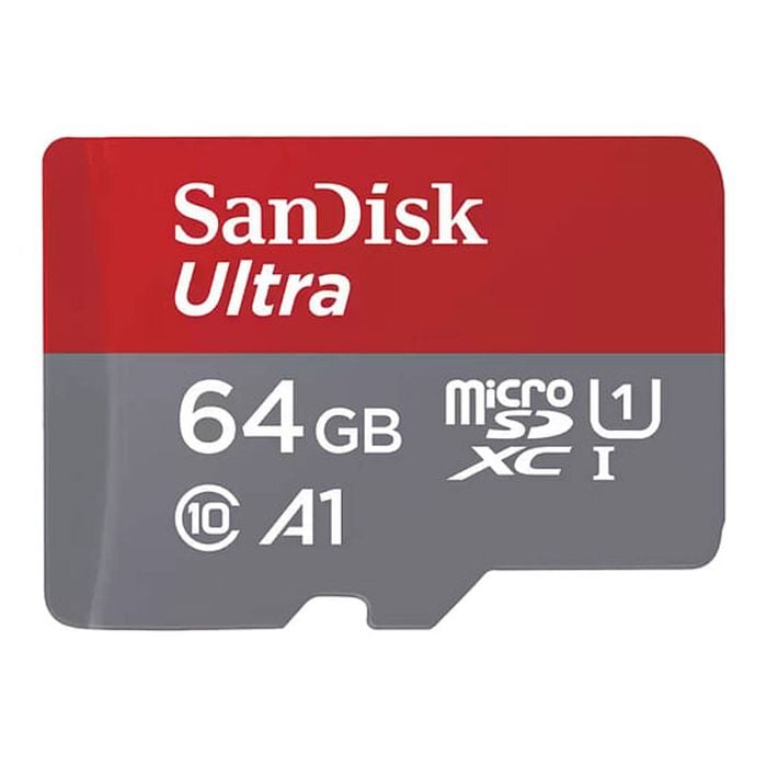 SanDisk Ultra 64GB MicroSD SDHC SDXC Memory Card [SDSQUAB-064G-GN6MN]