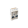 Elegant Collections Luxe Home Medium Faux Décor Table Book Storage Box