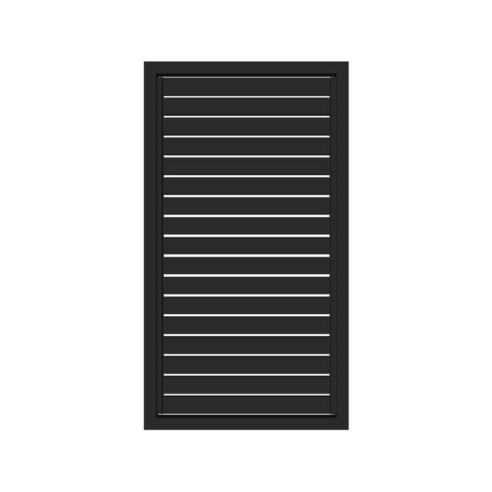 Sector Panel Fencing 1.8m x 900mm Ironsand Slatted Gate