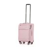 Tosca So Lite Onboard Case Fabric Suitcase With Spinner Wheels Blush 54cm