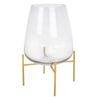 Maine & Crawford Bella 29x19cm Vase On Stand - Clear