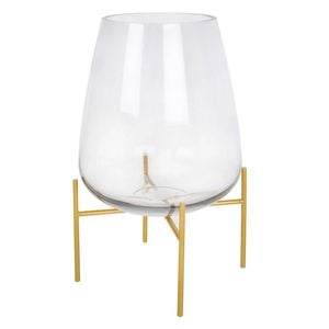 Maine & Crawford Bella 29x19cm Vase On Stand - Clear