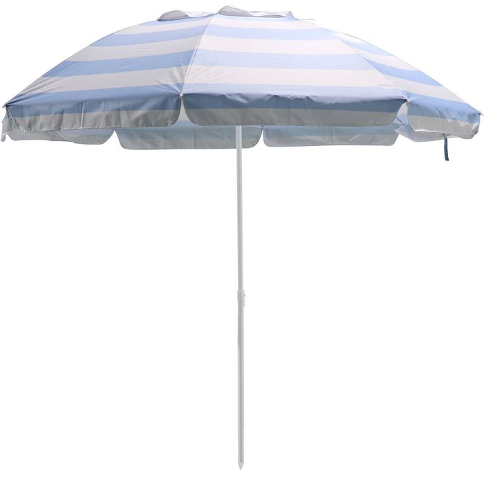 Marquee 1.8m Blue Beach Umbrella