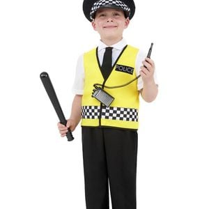 Police Officer Boys Costume - Medium