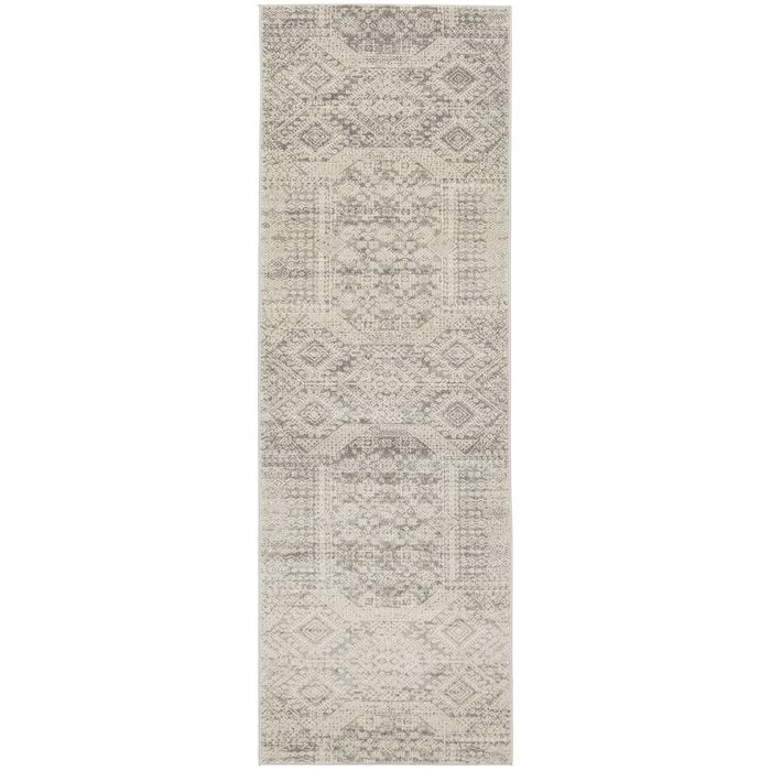 Ama 351 Silver 400X80Cm Rug