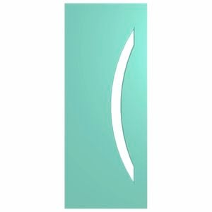 Hume Doors 1980 x 810 x 40mm Newington XN6 Entrance Door Unglazed