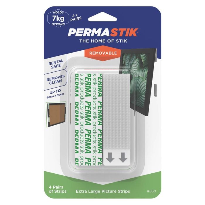 Permastik Extra Large Picture Strips - 4 Pairs