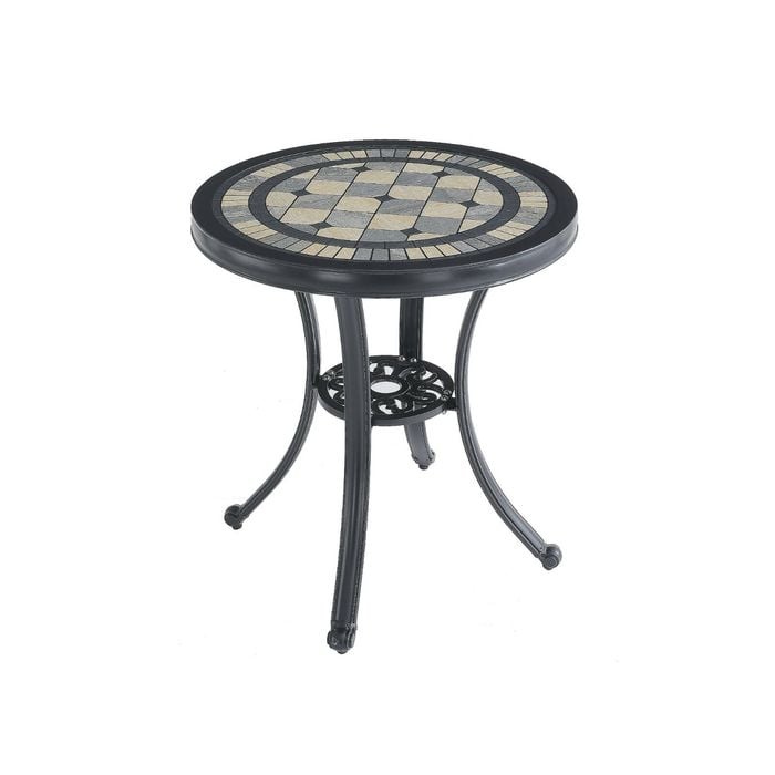 FurnitureOkay Athens Cast Aluminium Outdoor Dining Table (60cm Round)
