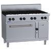 Luus RF-8B 1200mm Commercial 8 Burner Range with Convection Oven RF-8B-NG