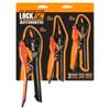 Lockjaw 3 Piece Pliers Set