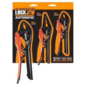 Lockjaw 3 Piece Pliers Set