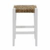Genex Designs Oliver Coastal Counter Stool White