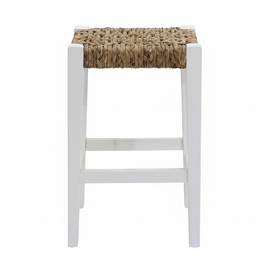 Genex Designs Oliver Coastal Counter Stool White