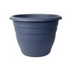 Northcote Pottery 500mm Navy Villa Round Plastic Pot
