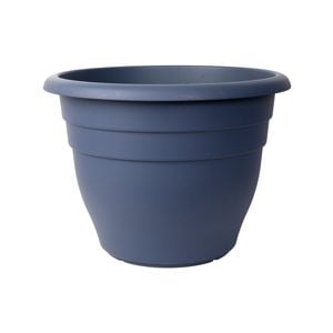 Northcote Pottery 500mm Navy Villa Round Plastic Pot