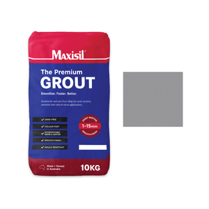 Maxisil 10kg Light Grey Coloured Grout