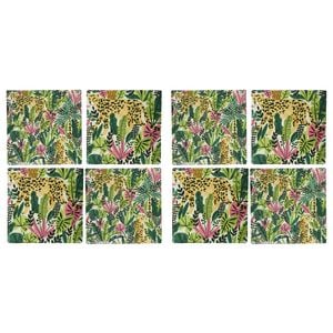 2x 4pc LVD Ceramic Coasters Camoflauge Home/Kitchen Decor 9.5cm Square