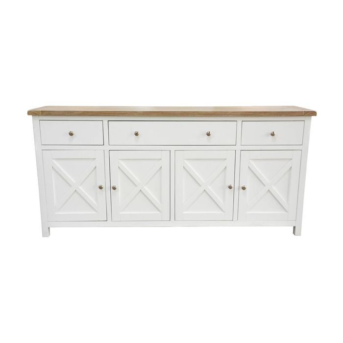 Marmalade Hampton 180cm Buffet Table White Oak