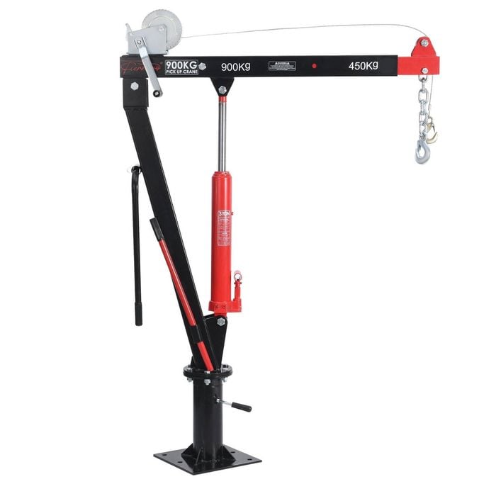 Fiernero 900kg Swivel Pickup Crane – Hydraulic Lift for Ute