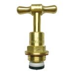 Kinetic 15mm Brass Garden Tap Top Assembly