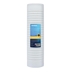 Stefani 25 Micron 4.5 x 20" Ribbed Sediment Whole Of House Replacement Water Filter Cartridge