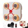 Catzon Boxing Training Machine with Music and Light for Home Gym-White