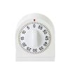 Cuisena 60-Minute Plastic Mechanical Timer Alarm - White