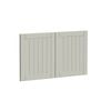 Kaboodle 800mm Pistachio Country Farmhouse Sink Doors - 2 Pack