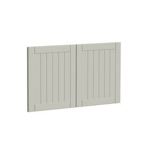 Kaboodle 800mm Pistachio Country Farmhouse Sink Doors - 2 Pack