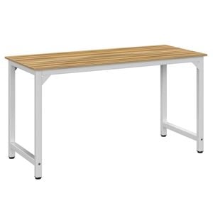 Advwin 120cm Computer Desk Home Office Table Wooden Workstation