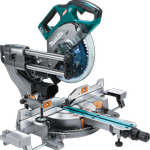 Makita XGT 40Vmax 216mm 8-½" Brushless Slide Compound Mitre Saw