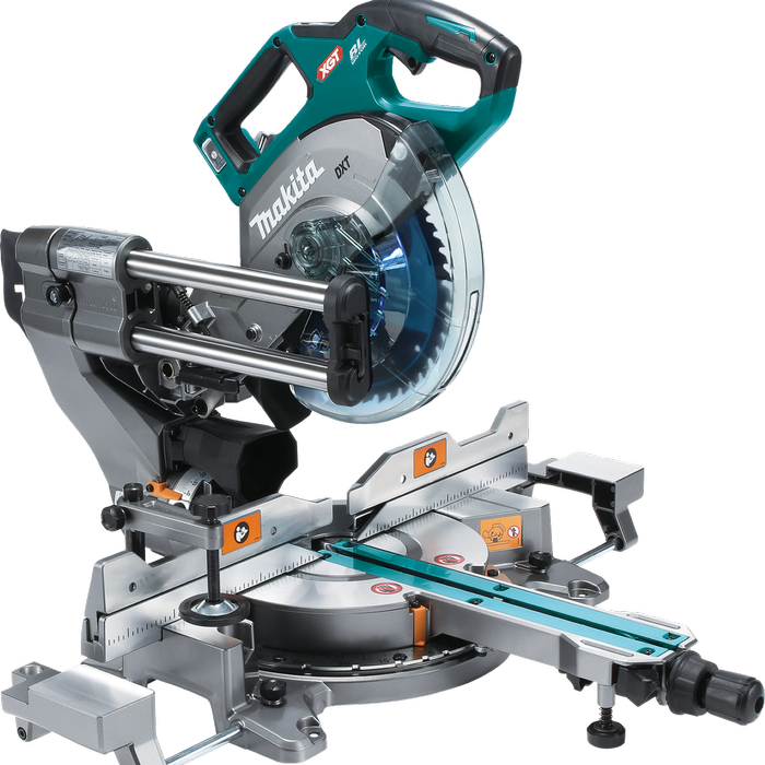 Makita XGT 40Vmax 216mm 8-½" Brushless Slide Compound Mitre Saw