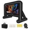 Advwin 16ft Inflatable Movie Screen Outdoor Projector Screen with Blower, Portable Blow Up Cinema for Backyard