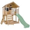 Lifespan Kids Warrigal Cubby House with 2.2m Pastel Green Slide 
