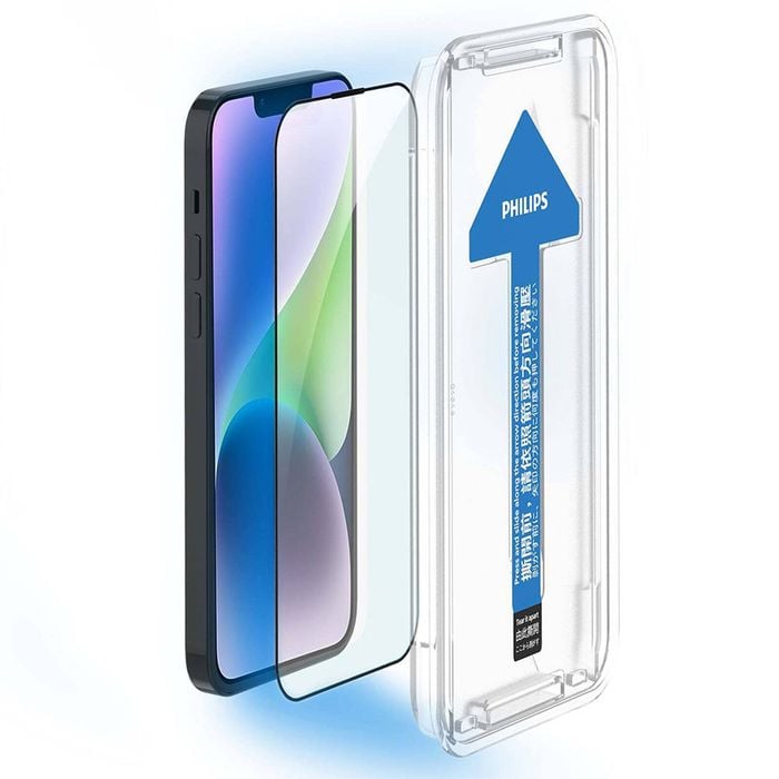 Philips Blue Light Tempered Glass Screen Protector For iPhone 14 Plus
