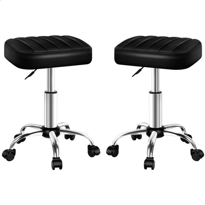 ALFORDSON Salon Stools Black 2X
