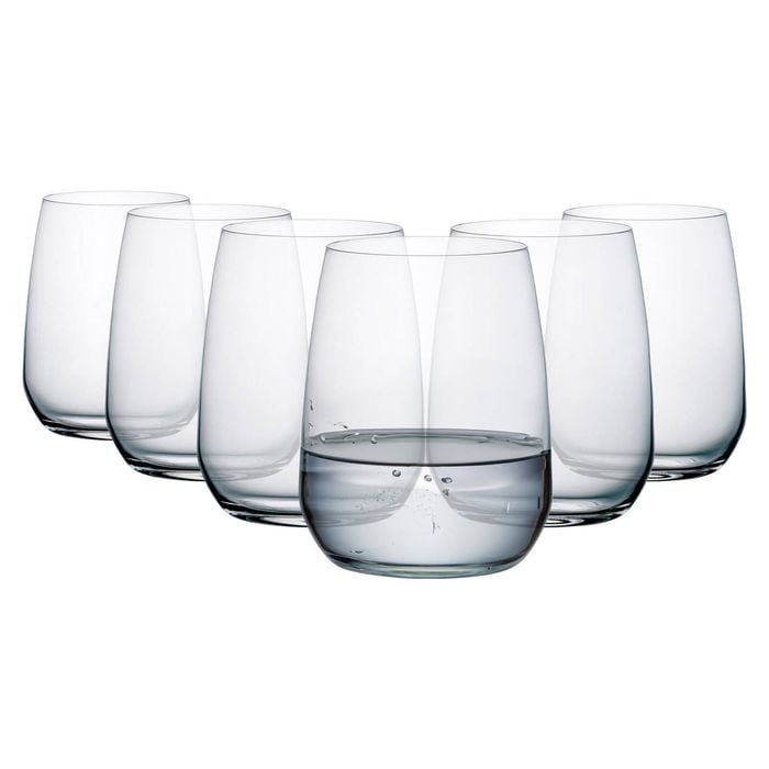 Bormioli Rocco Restaurant Glass Tumblers - 430ml - Clear - Pack of 6