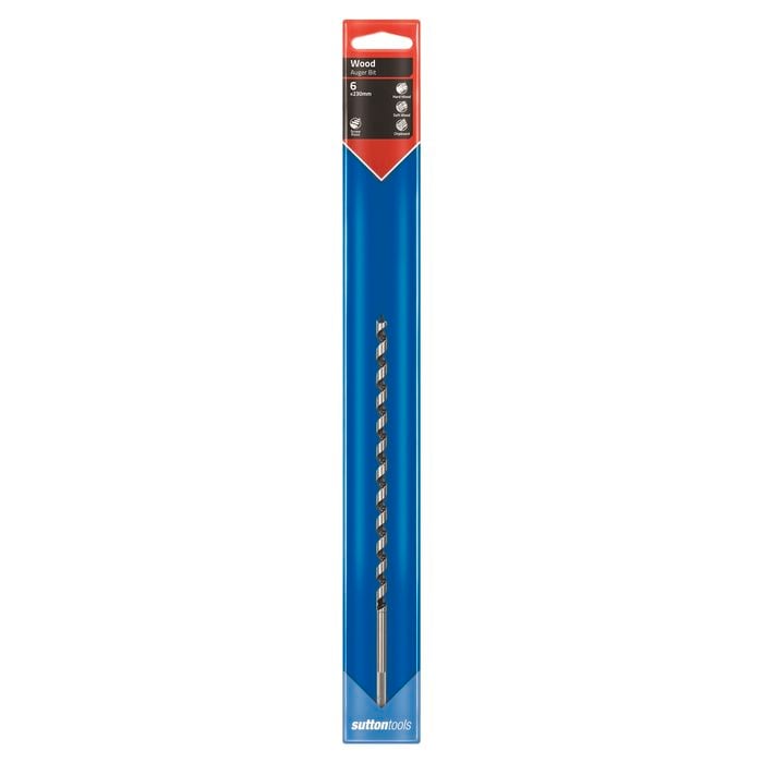 Sutton Tools 230 x 6mm Medium Auger Bit